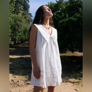 Lisa Says Gah Jenny Mini Dress White Size Medium